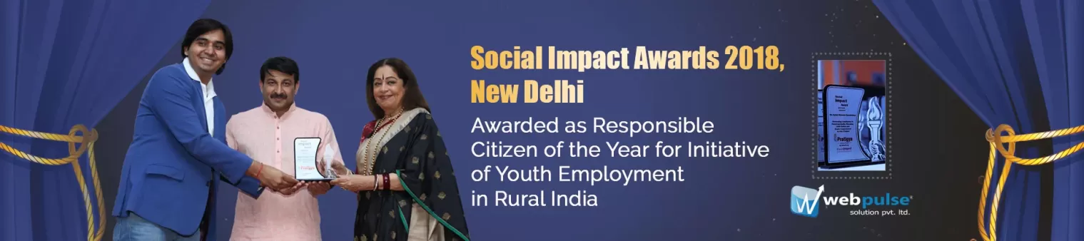 Social Impact Award 2018 - Manoj Tiwari